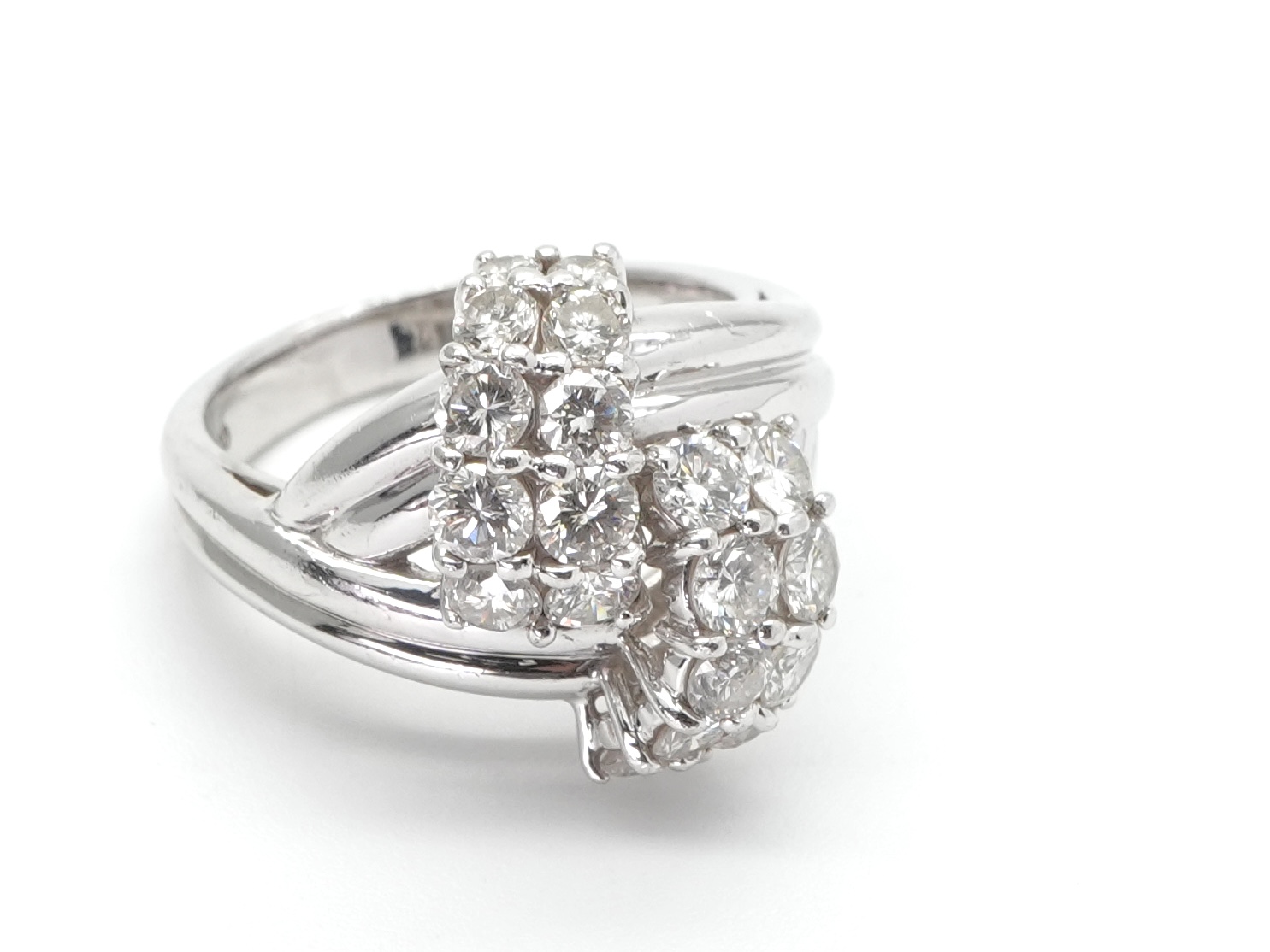 投稿記事「ダイヤ リング Pt900 2.02ctを買取しました！」の商品画像