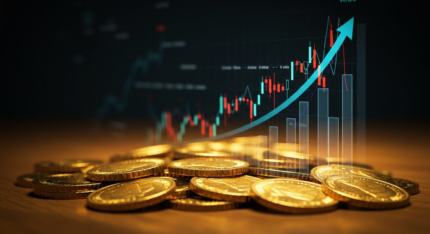 金相場高騰のイメージ画像