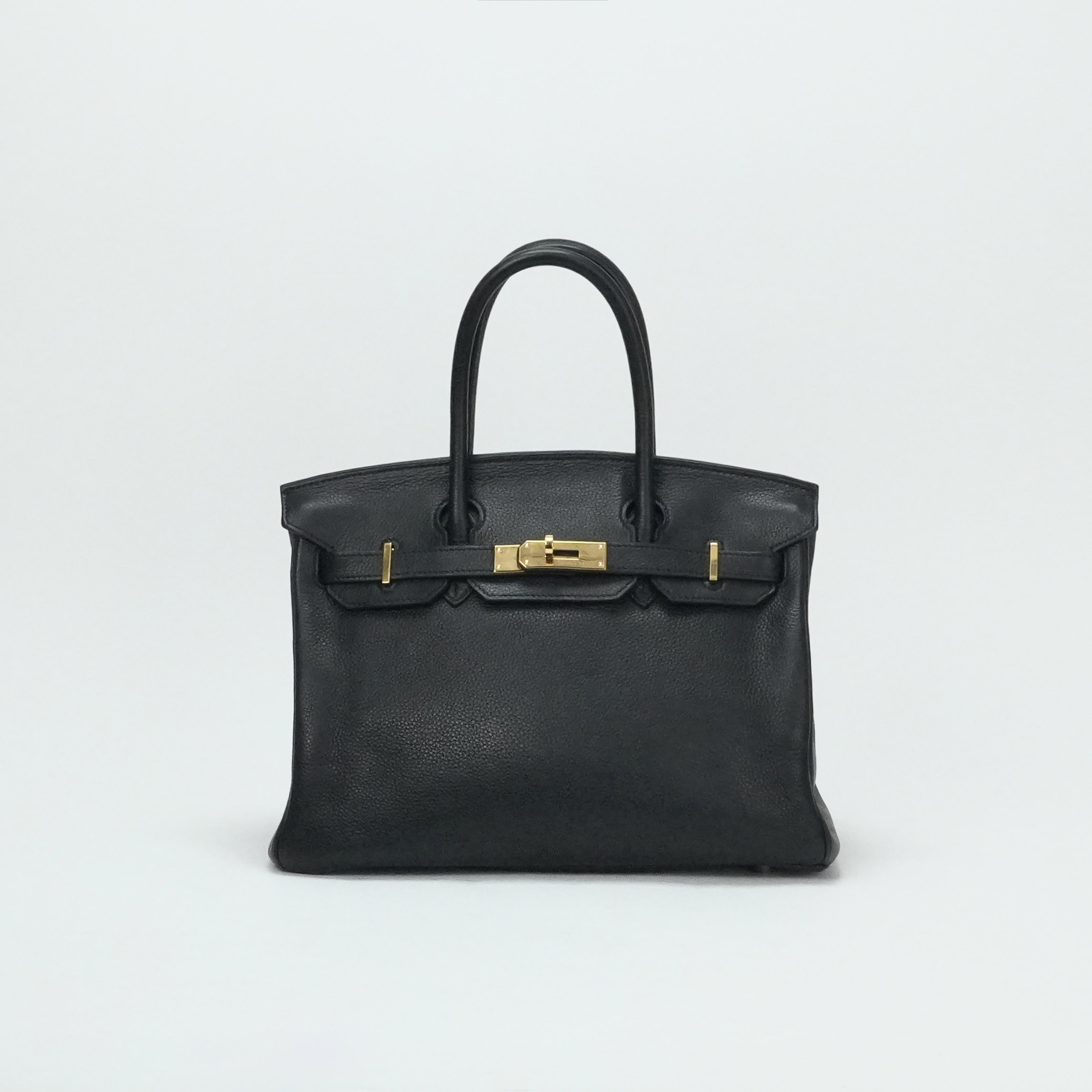 投稿記事「エルメス バーキン30 トゴ ブラック ゴールド金具を買取しました！」の商品画像