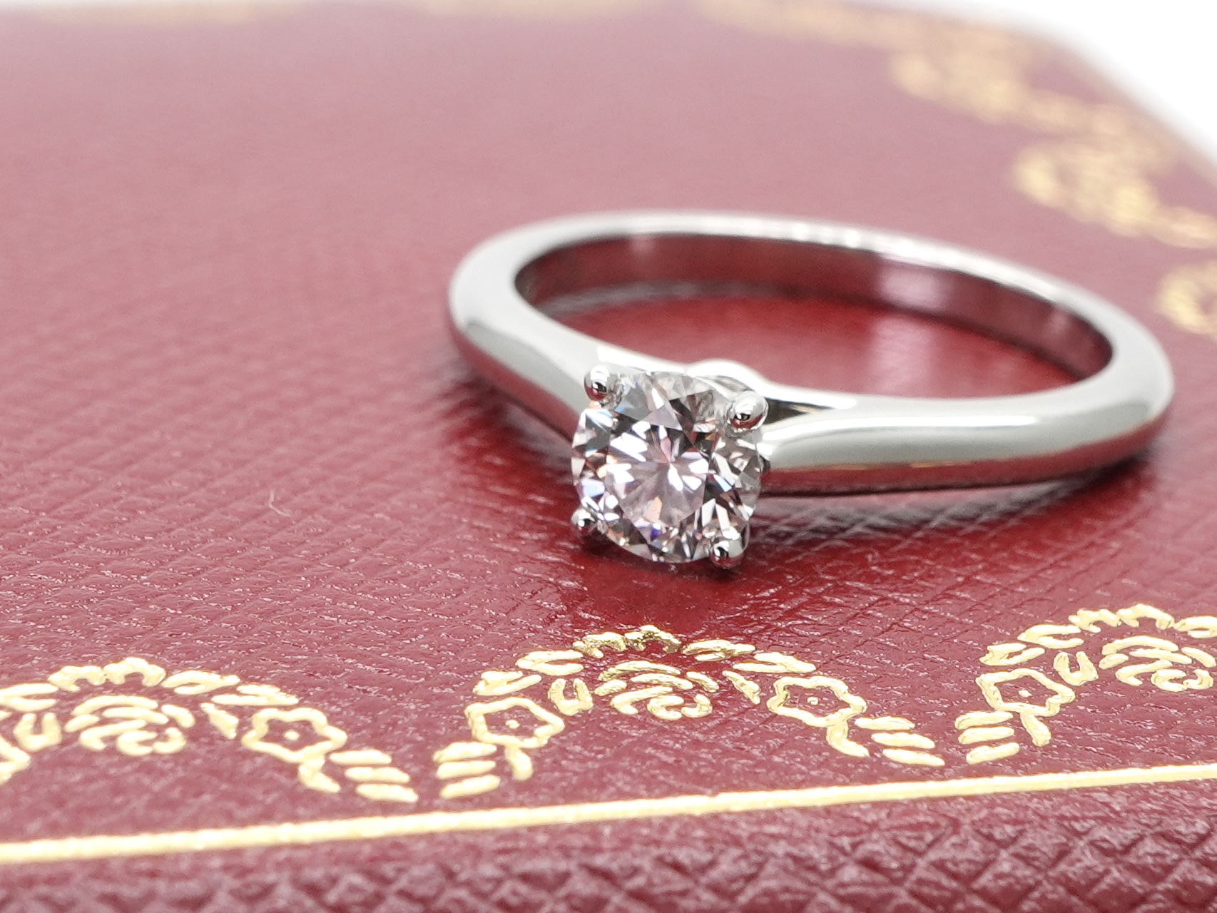 投稿記事「カルティエ ソリテール1895 ダイヤリングを買取しました！」の商品画像