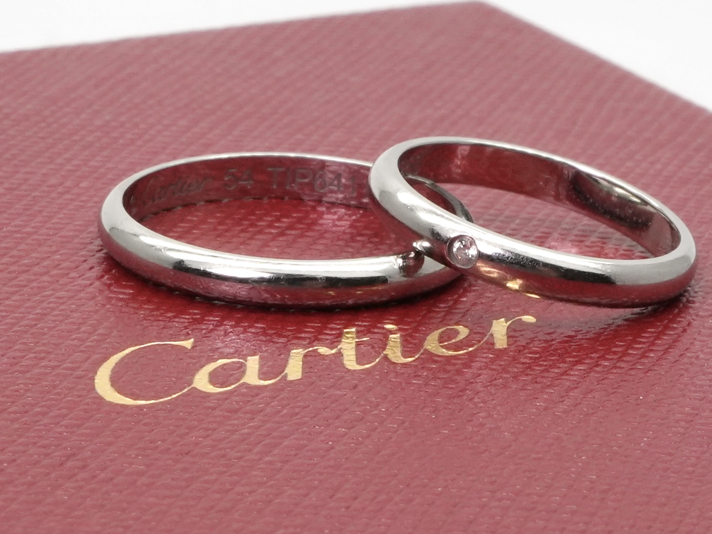 投稿記事「カルティエ ウェディング リング ペアを買取しました！」の商品画像