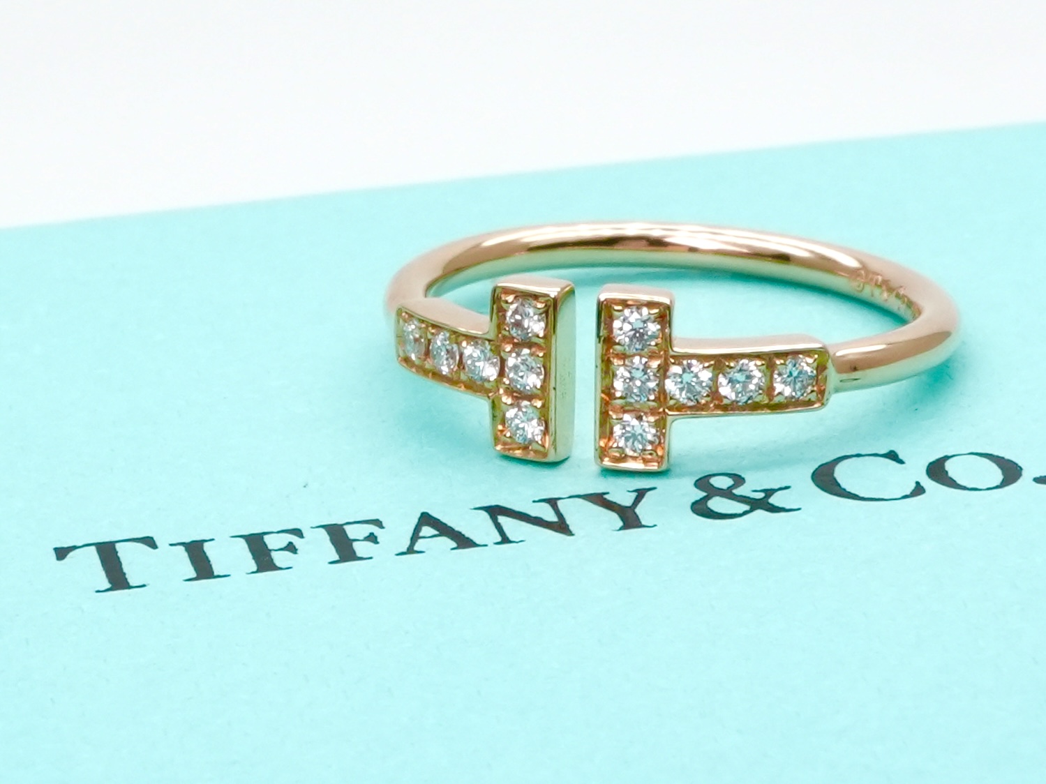 投稿記事「ティファニー Tワイヤー ダイヤリングを買取しました！」の商品画像