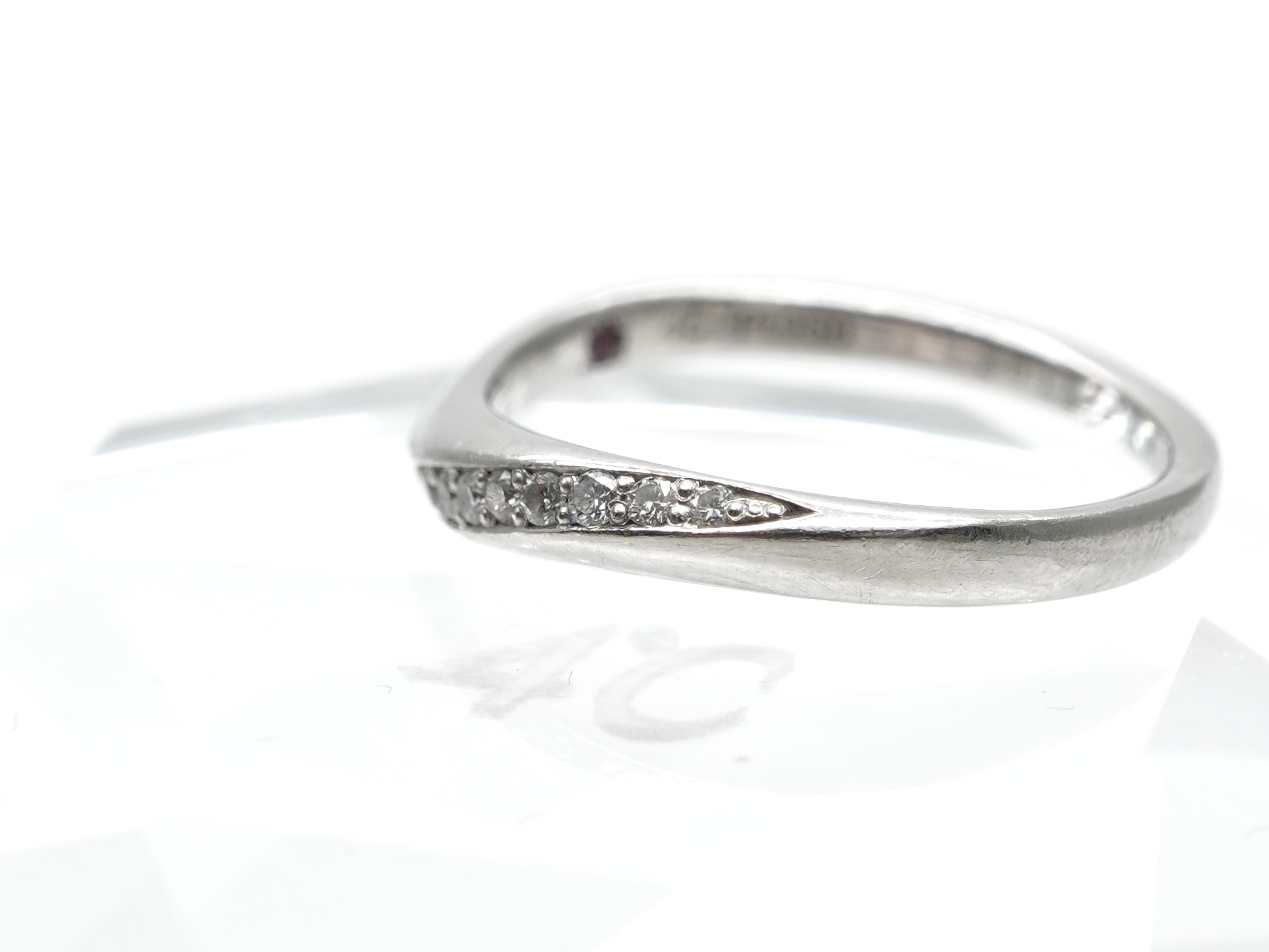 投稿記事「4℃ ダイヤモンド マリッジリング Pt950を買取しました！」の商品画像