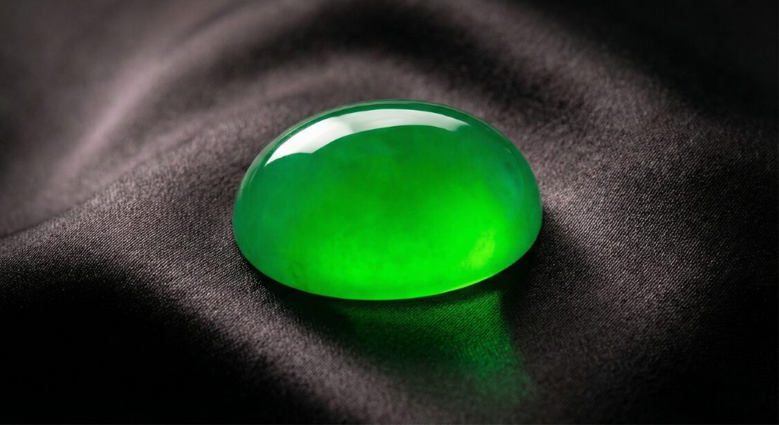 高品質なろうかん翡翠のルースのイメージ画像