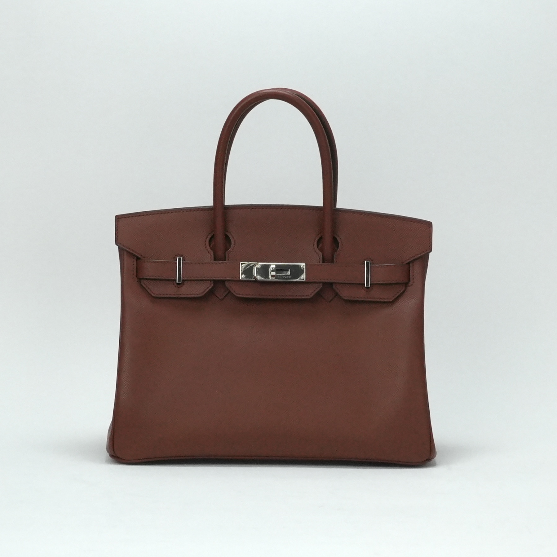 投稿記事「エルメス バーキン30 エプソン シエンヌ シルバー金具を買取しました！」の商品画像