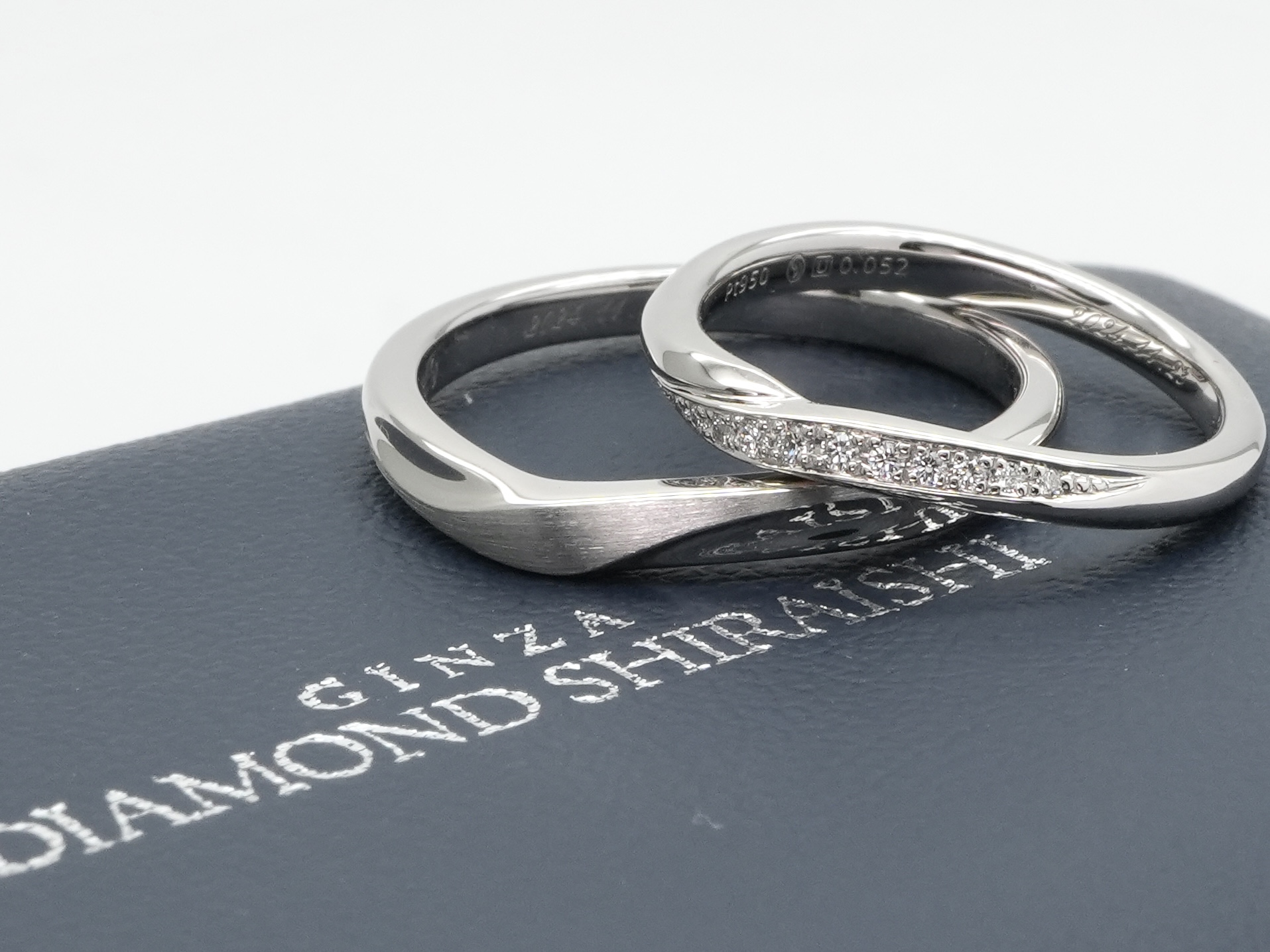 投稿記事「ダイヤモンドシライシ スターリー マリッジリング Pt950を買取しました！」の商品画像