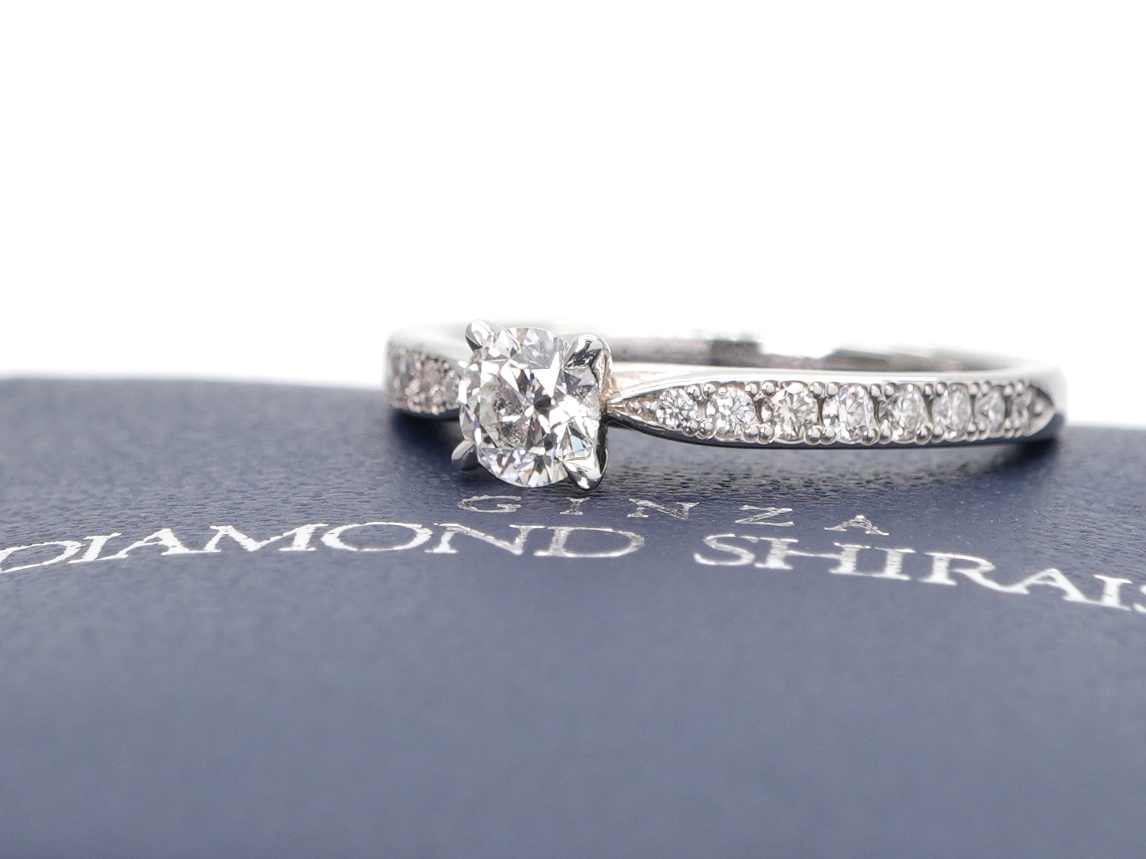 投稿記事「ダイヤモンドシライシ エンゲージリング ダイヤモンド 0.278ct Pt950を買取しました！」の商品画像