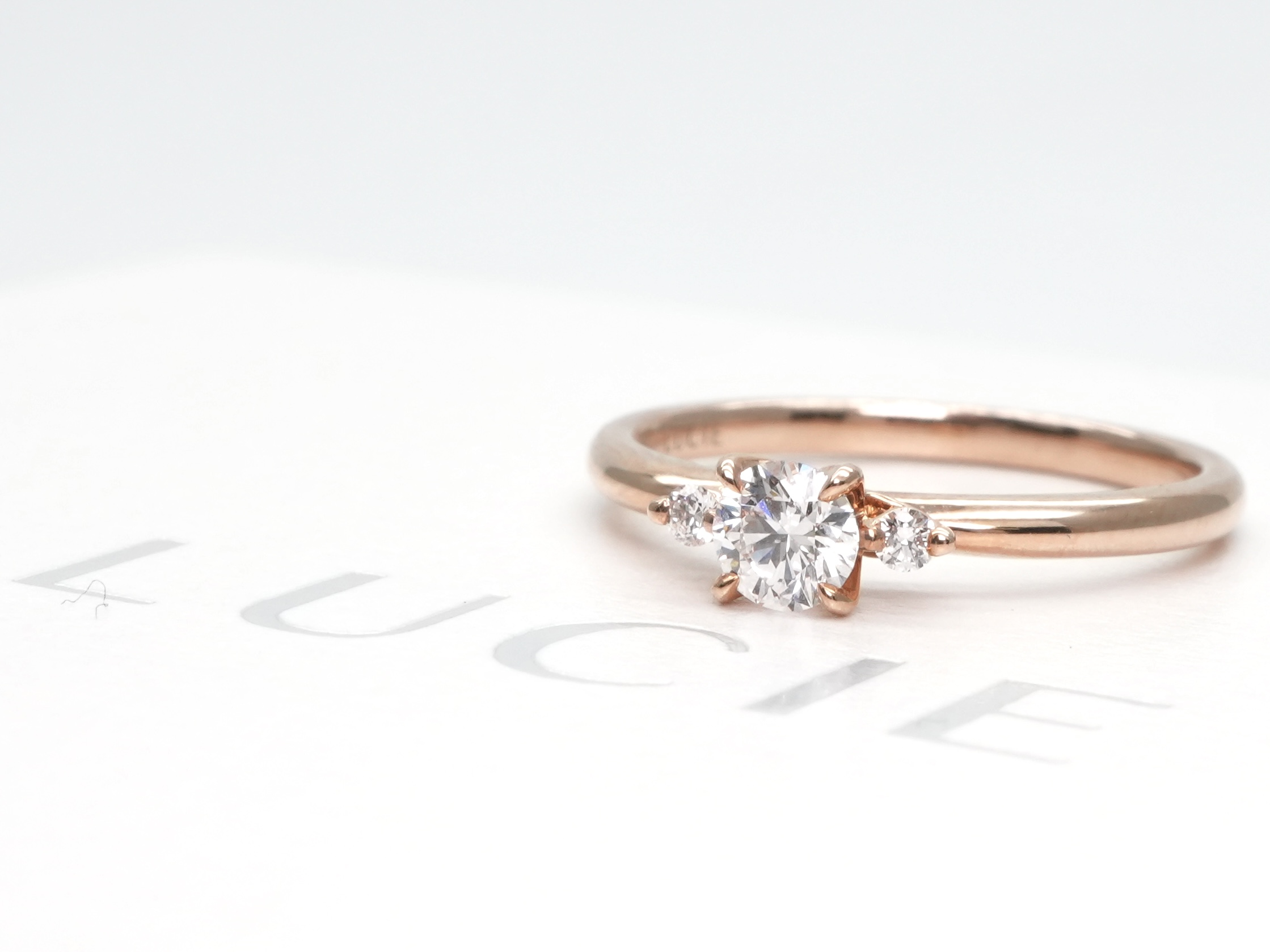 投稿記事「ルシエ ロズレ ダイヤ リング K18 0.207ctを買取しました！」の商品画像