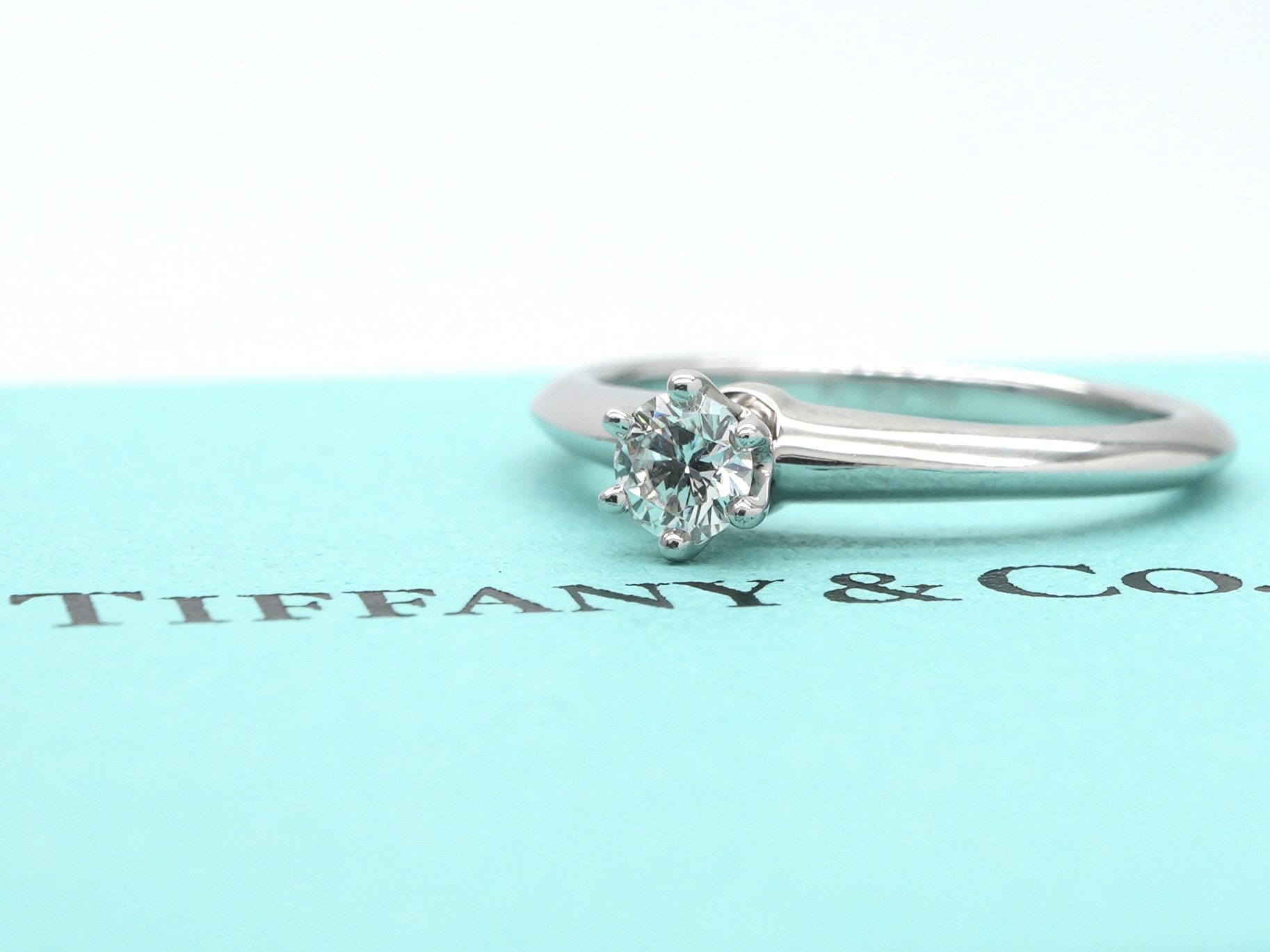 投稿記事「ティファニー ソリテール ダイヤ リング Pt950 0.20ctを買取しました！」の商品画像