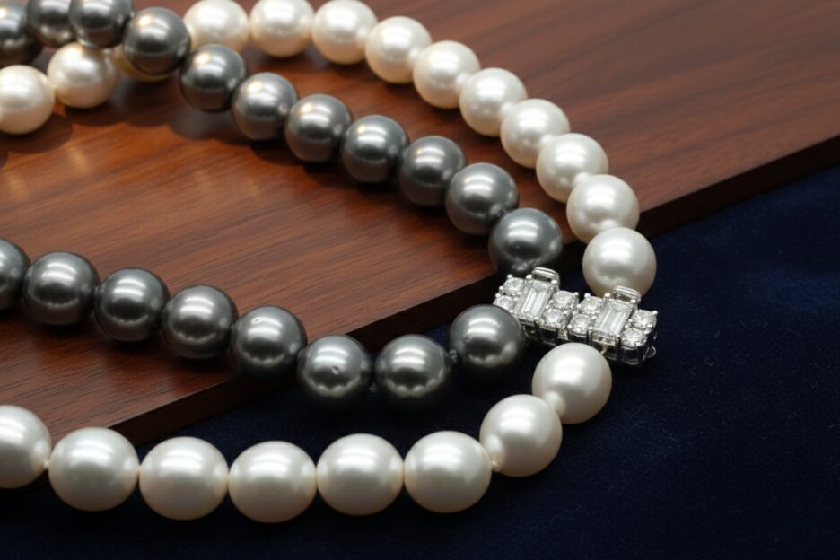 高品質な真珠のネックレスのイメージ画像