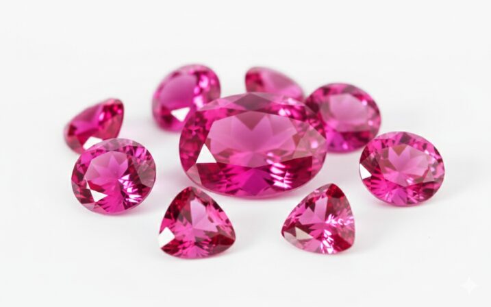 高品質なカット済みルビー(ルース)のイメージ画像