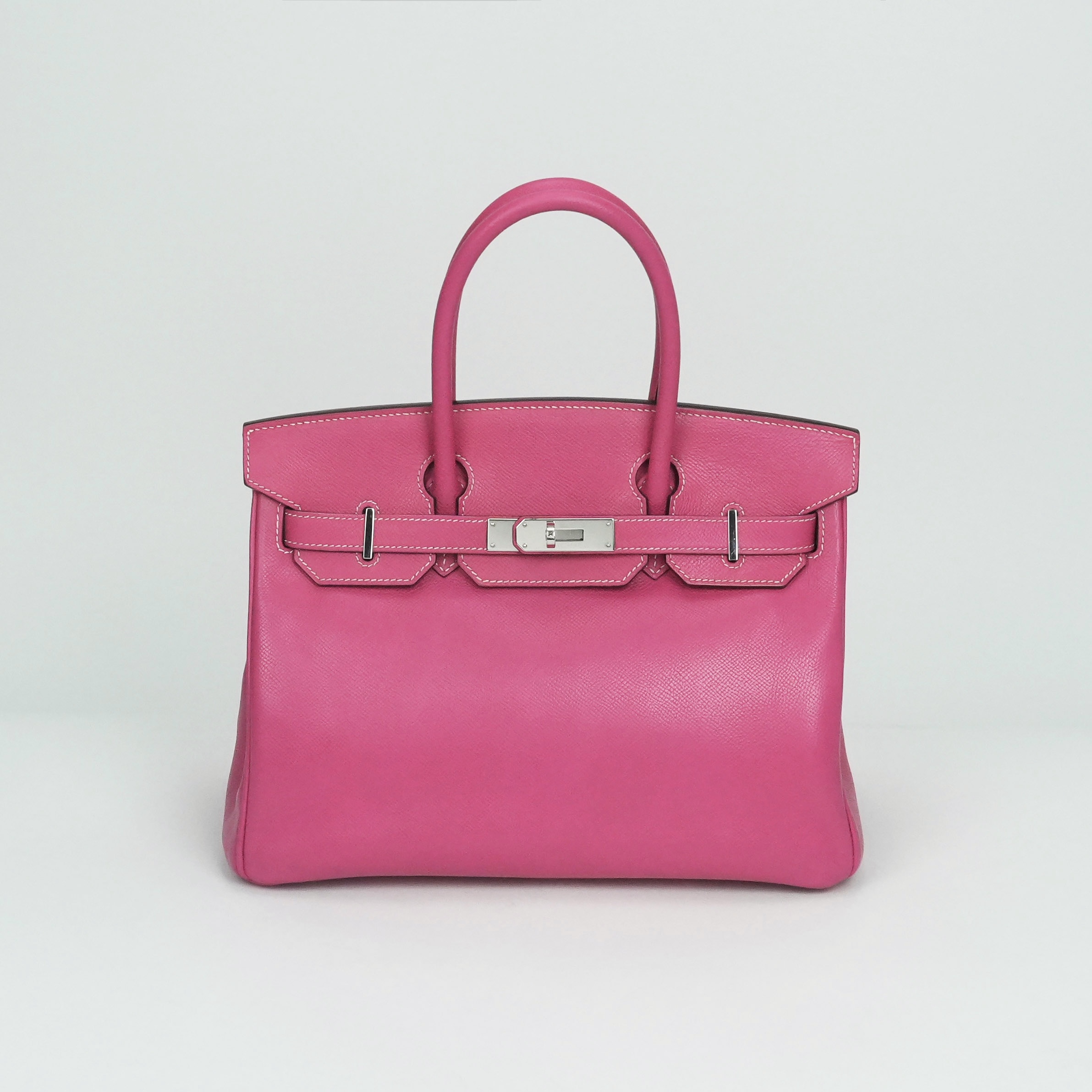 投稿記事「エルメス キャンディバーキン30 エプソン×シェーブル ローズティリアン×ルビー シルバー金具 を買取しました！」の商品画像