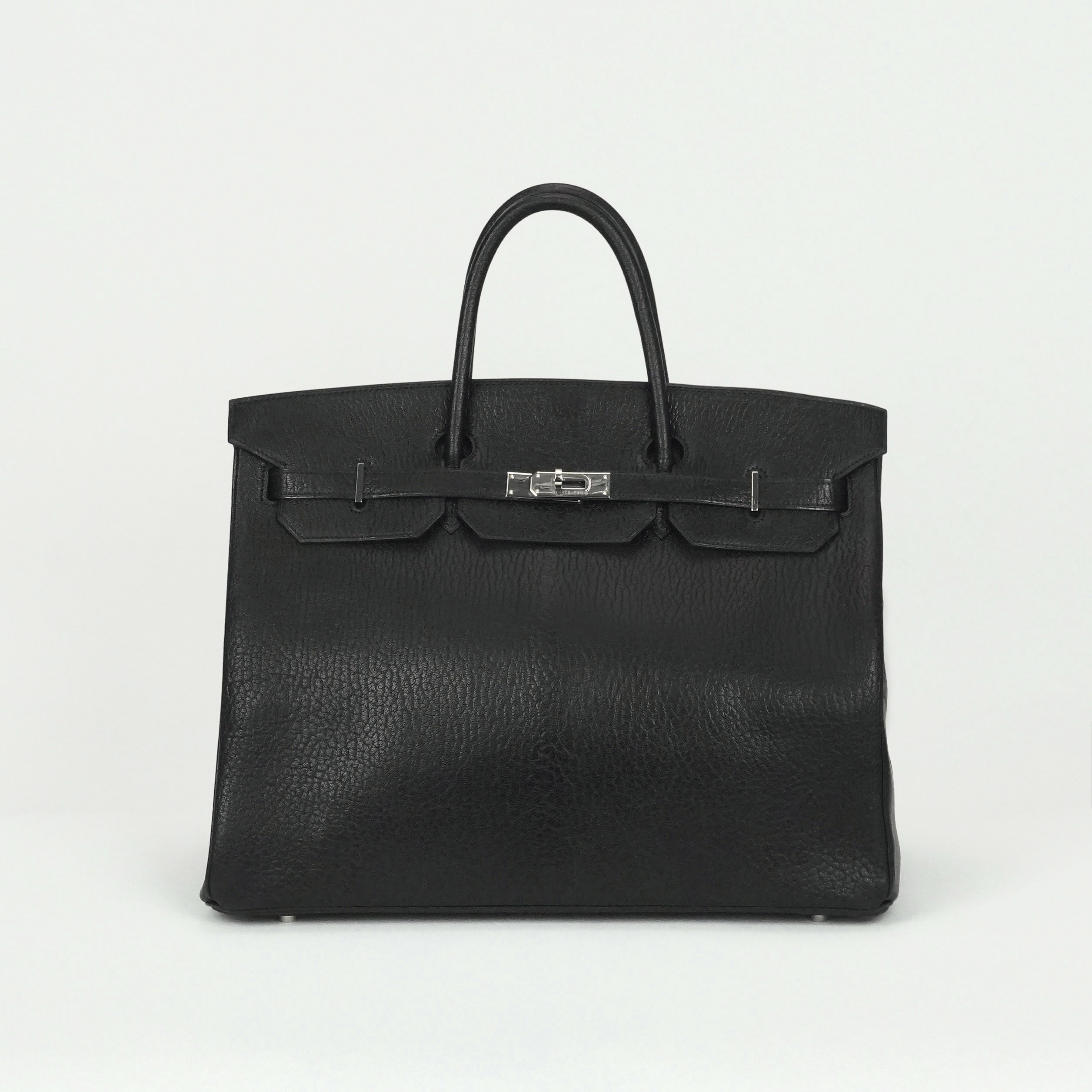 投稿記事「エルメス バーキン40 コロマンデル ブラック シルバー金具 を買取しました！」の商品画像