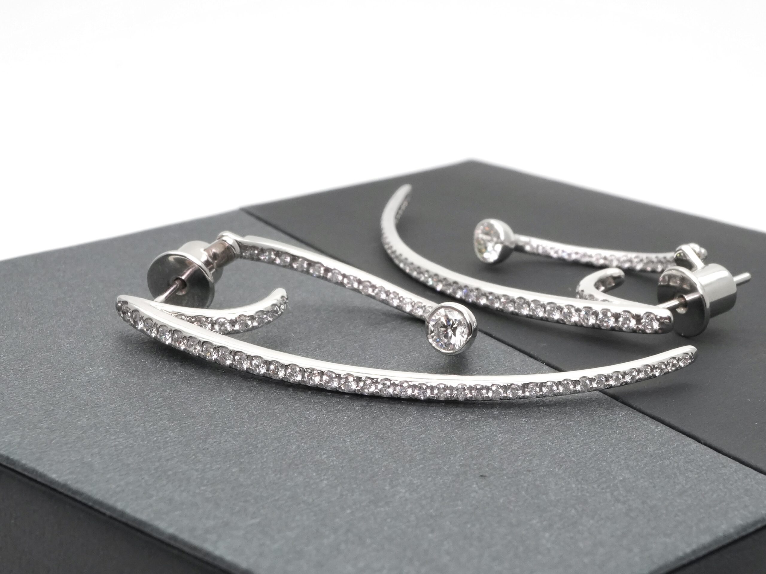 投稿記事「小寺智子 ダイヤ ピアスを買取しました！」の商品画像