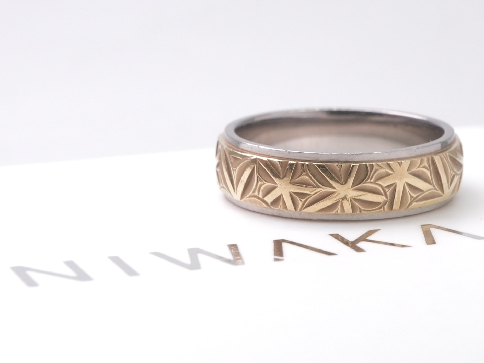 投稿記事「俄 花匠の影 マリッジリング K18を買取しました！」の商品画像