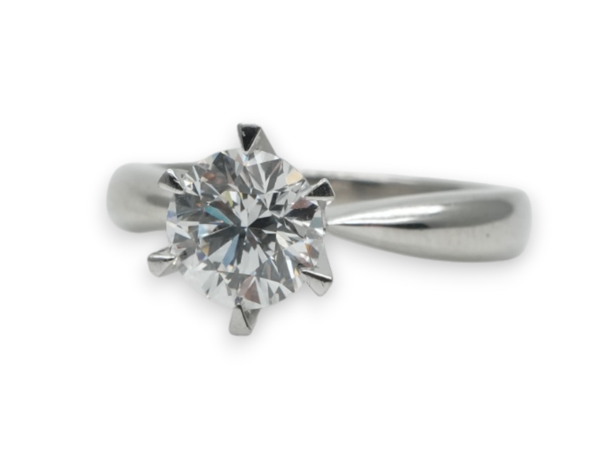 投稿記事「ダイヤモンド リング Pt900 1.007ctを買取しました！」の商品画像