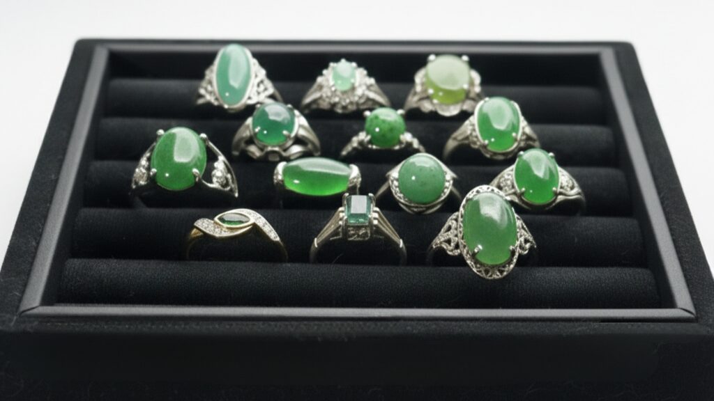 ジェダイトとネフライトを査定するイメージ画像