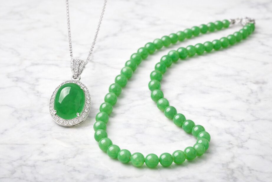 高品質な翡翠のネックレスのイメージ画像