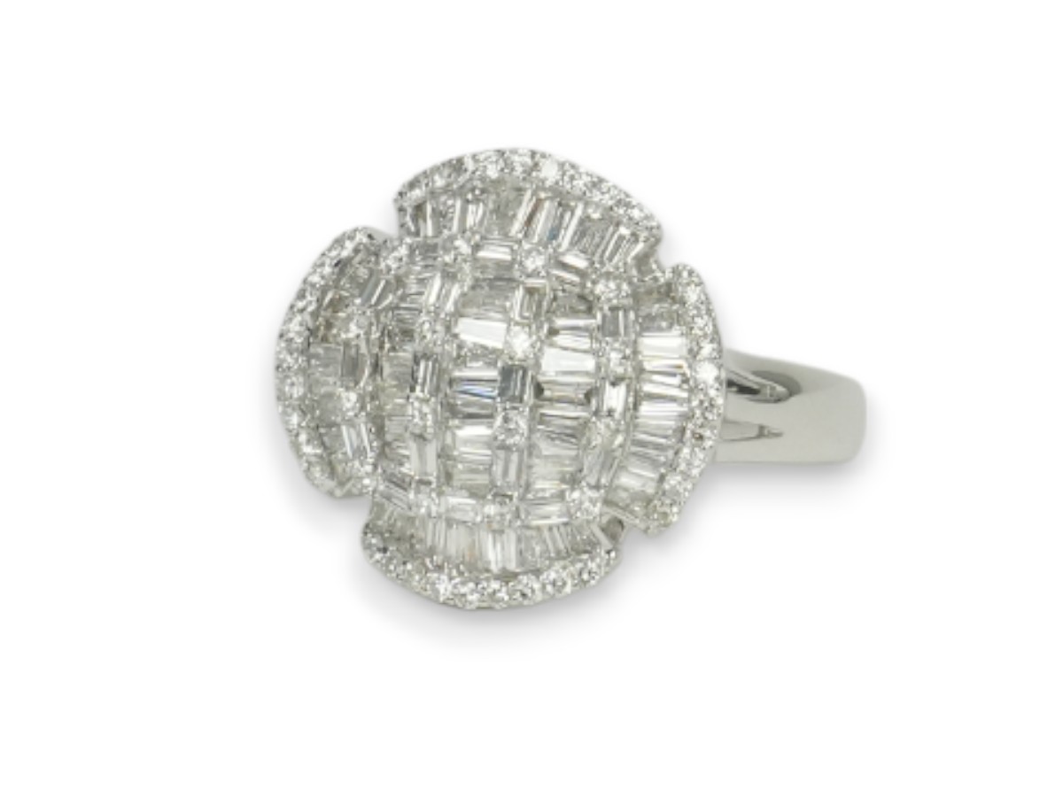 投稿記事「ダイヤモンド リング K18WG 1.50ct ホワイトゴールドを買取しました！」の商品画像