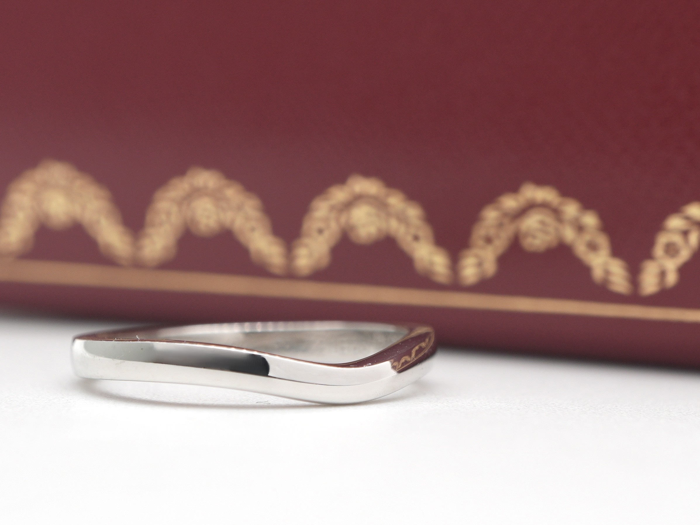 投稿記事「カルティエ バレリーナ ウェディング リング Pt950 プラチナを買取しました！」の商品画像