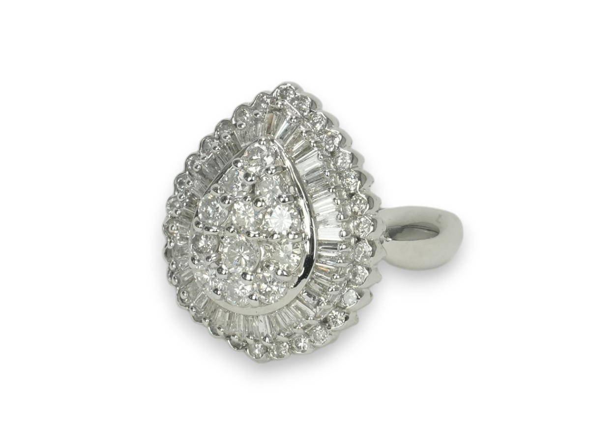 投稿記事「ダイヤモンド リング Pt900 2.07ct プラチナを買取しました！」の商品画像