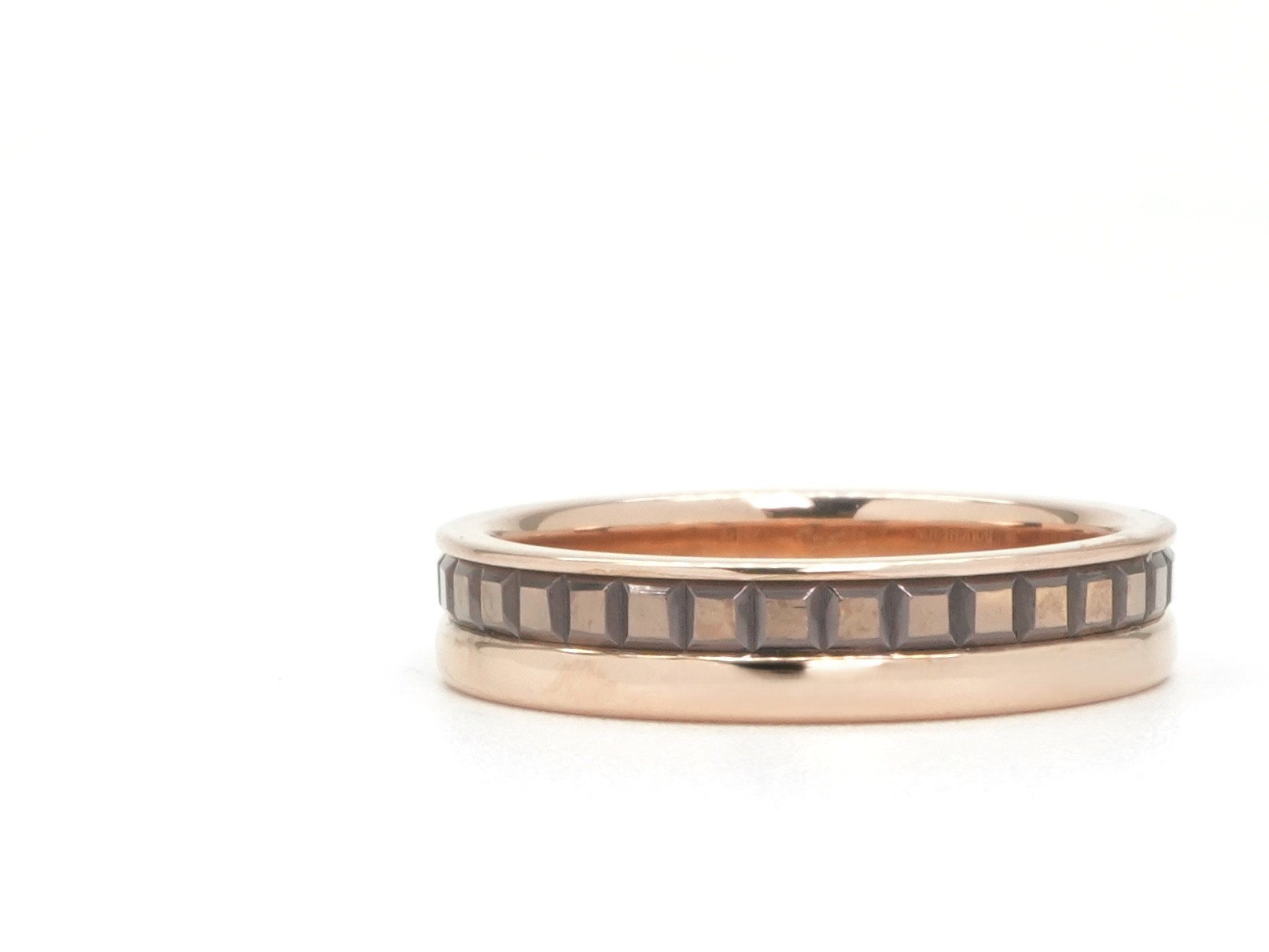 投稿記事「ブシュロン キャトル クラシック リング ハーフ 750PGを買取しました！」の商品画像