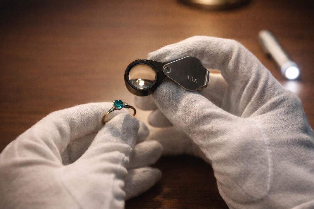 アレキサンドライトリングの査定イメージ画像