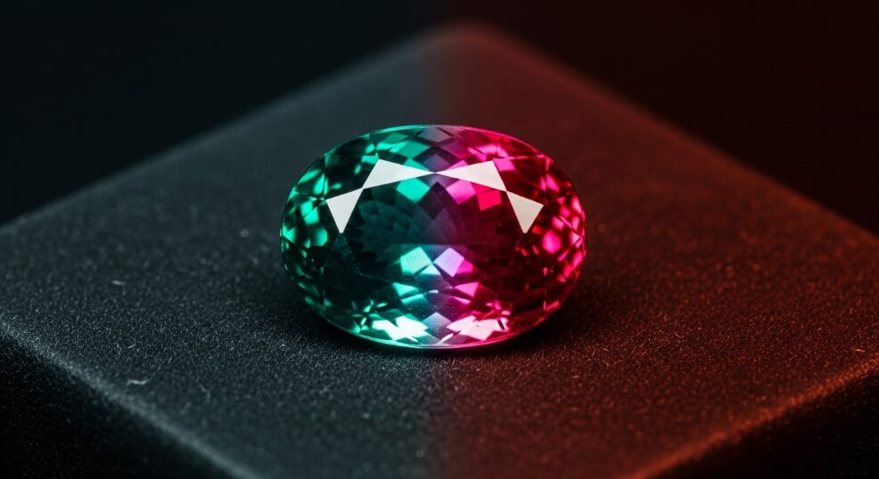 高品質なアレキサンドライトのルース画像