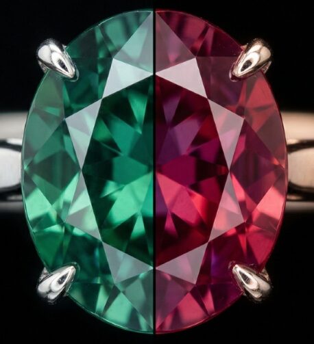 高グレードなアレキサンドライトのイメージ画像