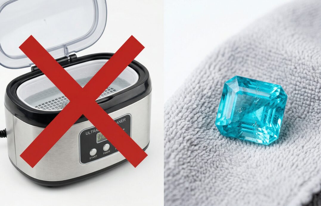 パライバトルマリンのやってはいけないお手入れ方法