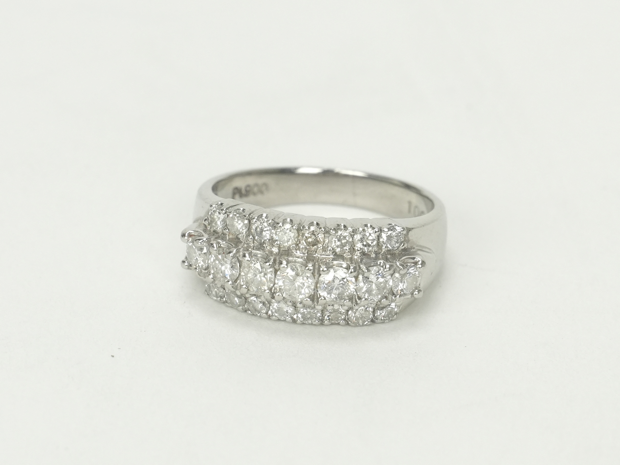 投稿記事「ダイヤモンド リング Pt900 1.00ct プラチナを買取しました！」の商品画像