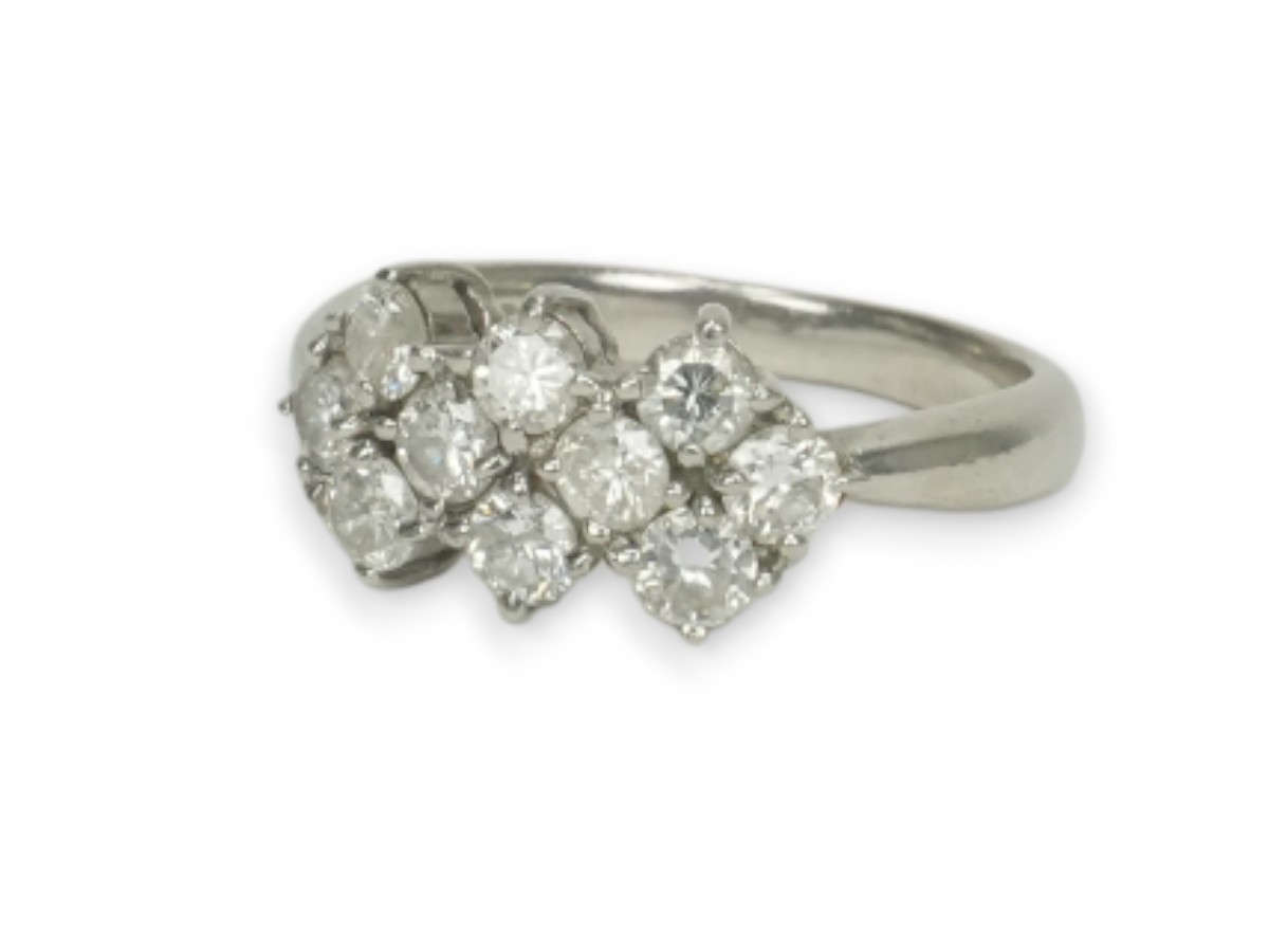 投稿記事「ダイヤモンド リング Pt850 1.10ct プラチナを買取しました！」の商品画像