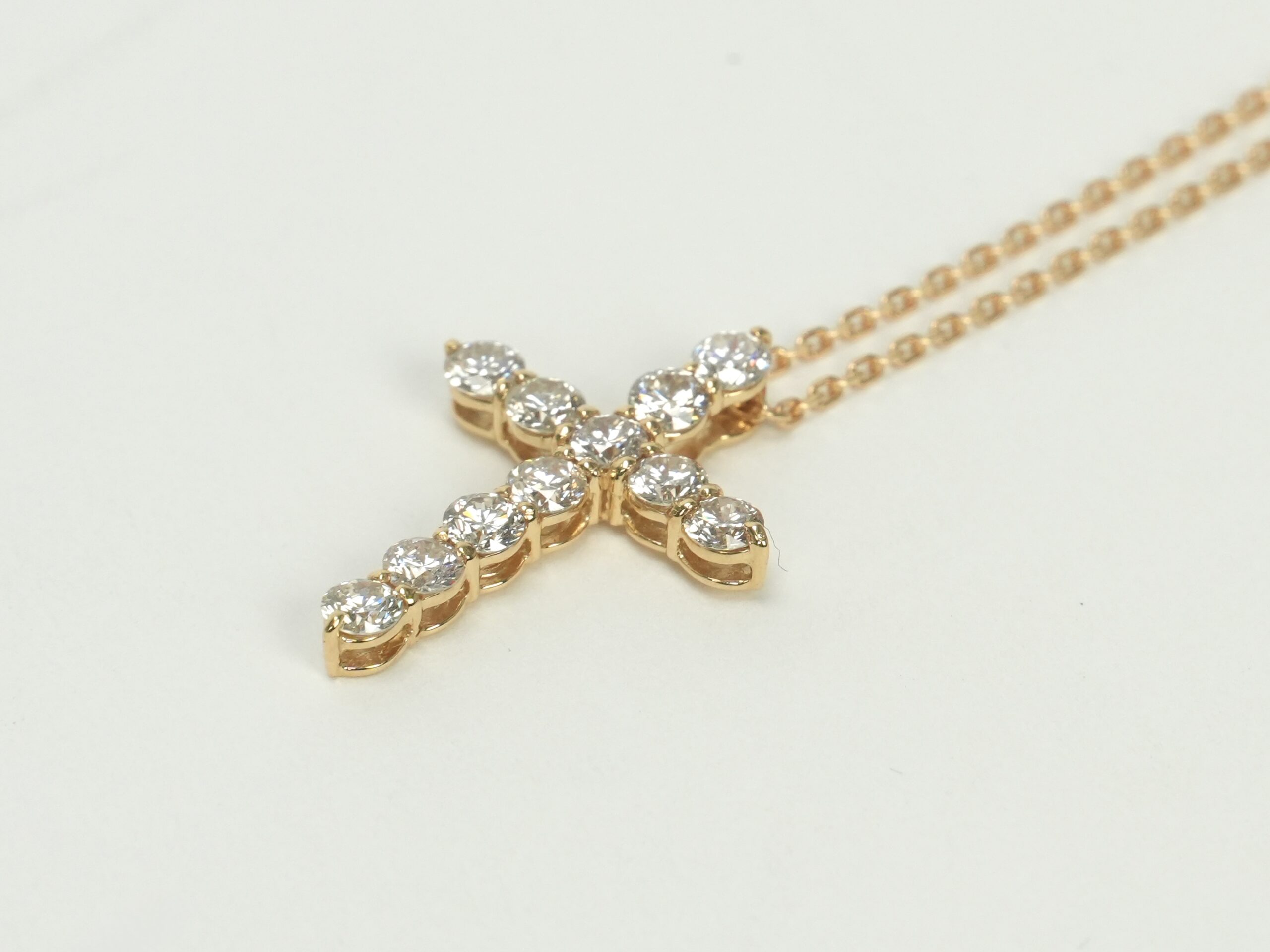 投稿記事「ダイヤモンド ネックレス K18 1.00ct ゴールドを買取しました！」の商品画像