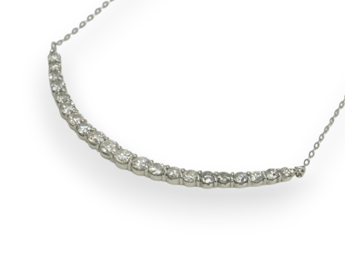 投稿記事「ダイヤモンド ネックレス Pt900/Pt850 1.00ct プラチナを買取しました！」の商品画像