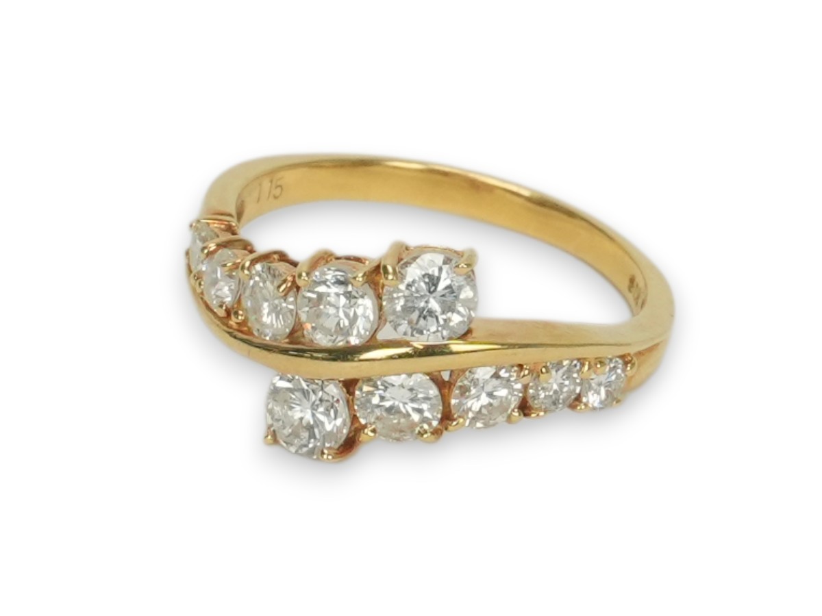 投稿記事「ダイヤモンド リング K18 1.15ct ゴールドを買取しました！」の商品画像
