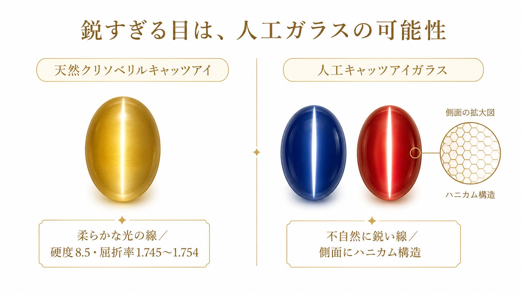 シャトヤンシーとミルク＆ハニー｜目の鋭さで査定額が3〜10倍変わる