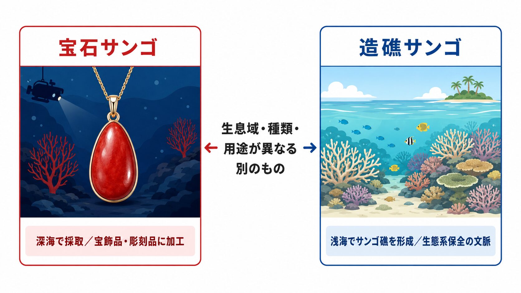 珊瑚の鑑別書と宝石サンゴ・造礁サンゴの違い｜海外取引の注意 珊瑚の