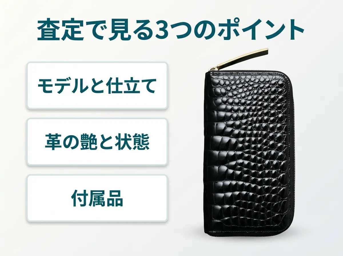 池田工芸の査定で見る3つのポイント。モデルと仕立て、革の艶と状態、付属品