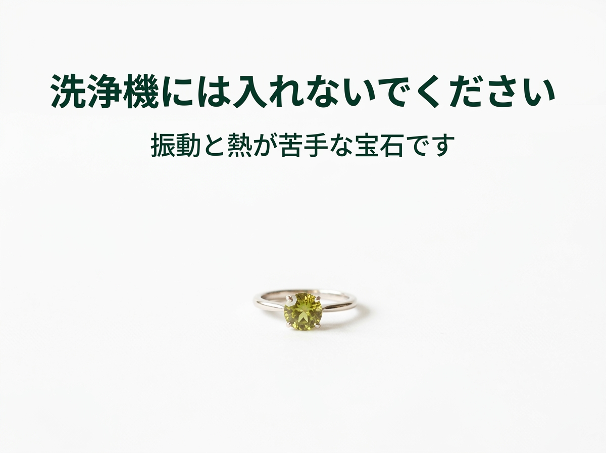 スフェーンは洗浄機に入れないでください