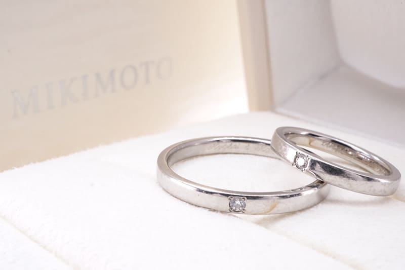 ミキモトの結婚指輪を高価買取いたしました！ | 銀座でダイヤ買取を