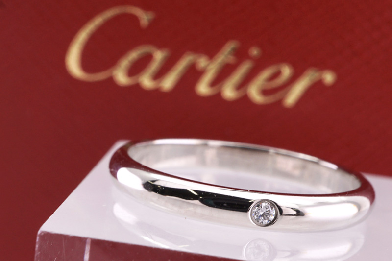 ☆Cartier☆ 1895 ウェディングリング ペアリング 750PG - リング