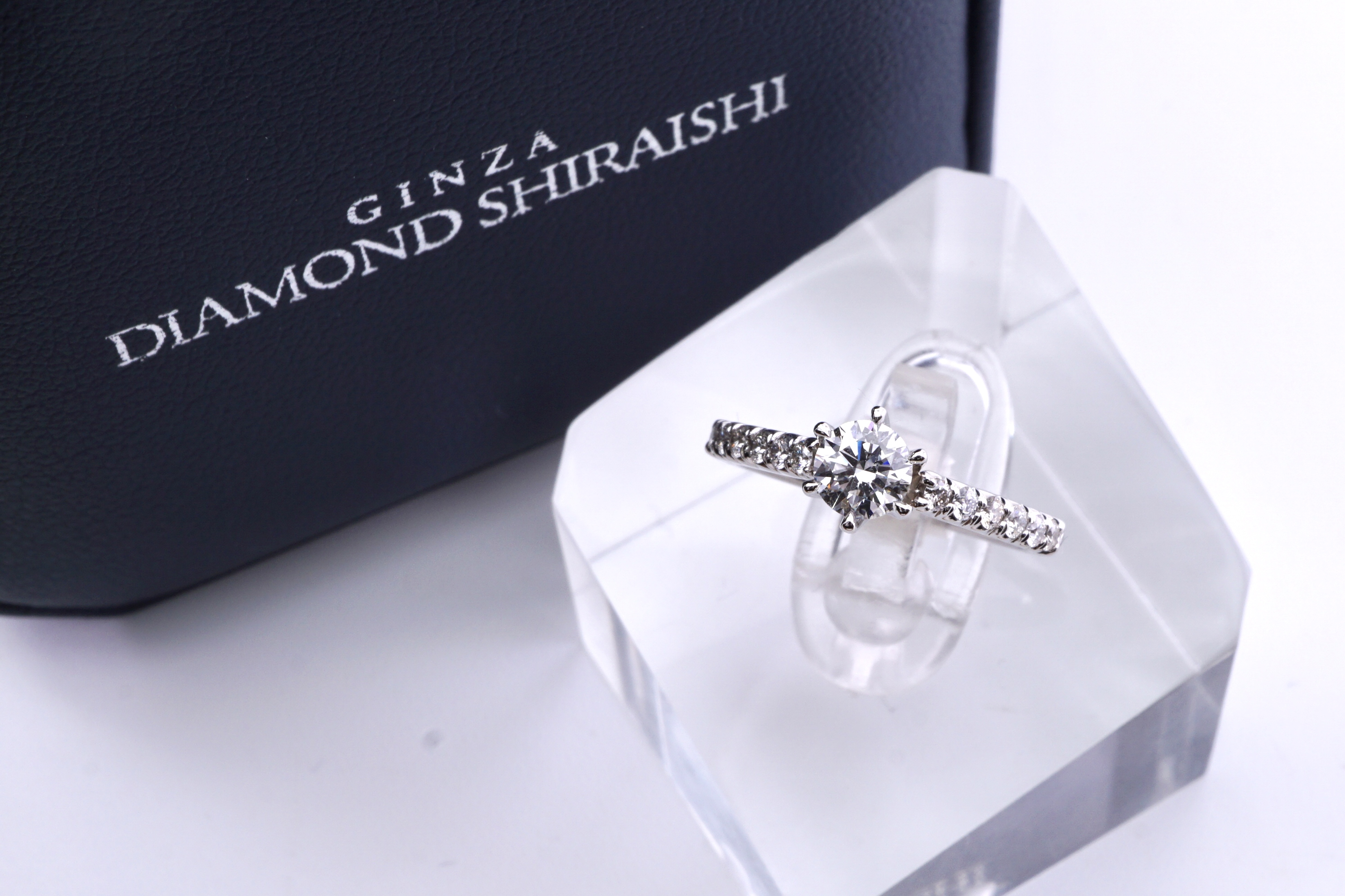 DIAMOND SHIRAISHIダイヤモンド ペア リング  pt950